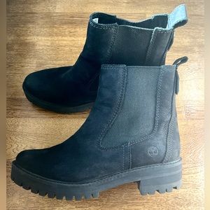 Timberland Courmayeur Chelsea Ankle Boot leather waterproof Womens 9.5 worn once